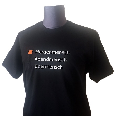 Morgenmensch / Abendmensch / Übermensch Siehe auch p10n.net